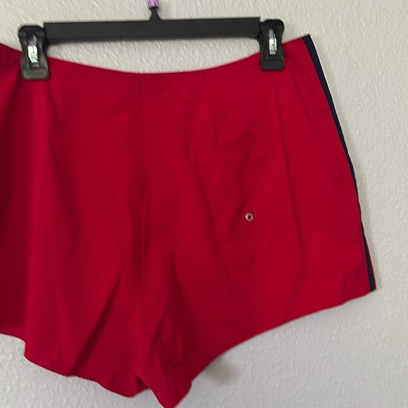 Tommy Hilfiger Red Performance Athletic Shorts - Picture 5 of 8